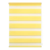 Duo-Rollo Klemmfix, ohne Bohren - Gelb, 110 cm x 150 cm (B x L)