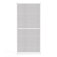 Aluminium Fliegengitterbausatz Tür SLIMPLUS, 100x210cm anthrazit