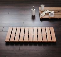 Holzvorlegerost Grating, ca. 38x72 cm, natur, Bambus
