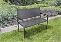 Harms Parkbank SANREMO, schwarz