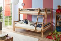 Etagenbett "Maxim" Buche massiv Natur