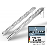 Universal Laderampen Auffahrrampen 2er  - Set 1,8 m