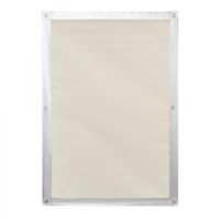 Dachfenster Sonnenschutz Haftfix, ohne Bohren, Verdunkelung, Beige, 94 cm x 113,5 cm (B x L)