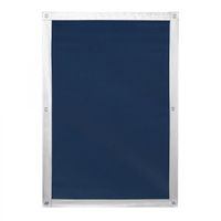 Dachfenster Sonnenschutz Haftfix, ohne Bohren, Verdunkelung, Blau, 59 cm x 91,5 cm (B x L)