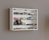 Wandvitrine "Mandosa M", weiß