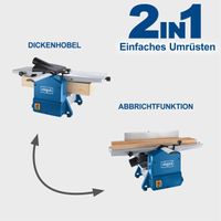 Abricht- und Dickenhobelmaschine HMS1070