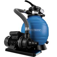 Deuba Sandfilteranlage 400W 10200l/h schwarz / blau