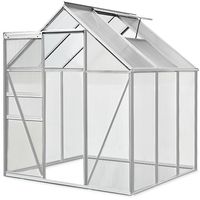 Deuba Gewächshaus aus Aluminium 5,85m³