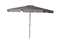 Marktschirm, Ø 300 cm, grau