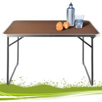 Deuba Camping Klapptisch 80 x 60 x 70 cm holz