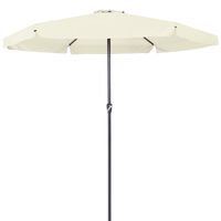 Sonnenschirm mit Kurbel ca. 350 cm - Beige
