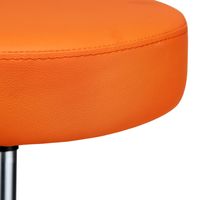 Deuba Rollhocker orange