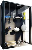 my home Wandvitrine Udina schwarz