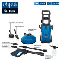 Elektro-Hochdruckreiniger HCE2400 inkl. 8-teiligem Zubehör