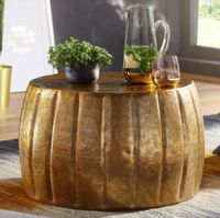Couchtisch JAMAL 60x36x60 cm Gold