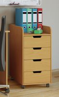 my office Rollcontainer Konal Maxi / Buche
