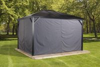 Sojag Vorhänge Seitenteile für Pavillon Verona 10x10