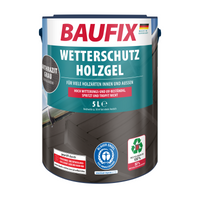 Wetterschutz-Holzgel Anthrazitgrau