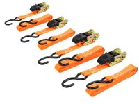 Spanngurt-Set 4-tlg, mit Ratsche und Haken