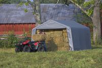 ShelterLogic Foliengerätehaus 13,7 m²