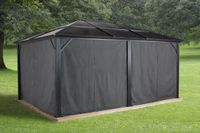 Sojag Vorhänge Seitenteile für Pavillon Meridien 12x16