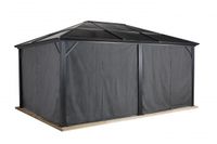 Sojag Vorhänge Seitenteile für Pavillon Meridien 12x16