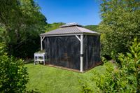 Sojag Aluminium Pavillon Messina 12x16 champagner