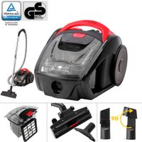 Staubsauger - max. 900 Watt - ECO Power - Green Edition - Multi Zyklon Rot