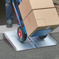 Klappbare Auffahrrampe, Länge 60 cm