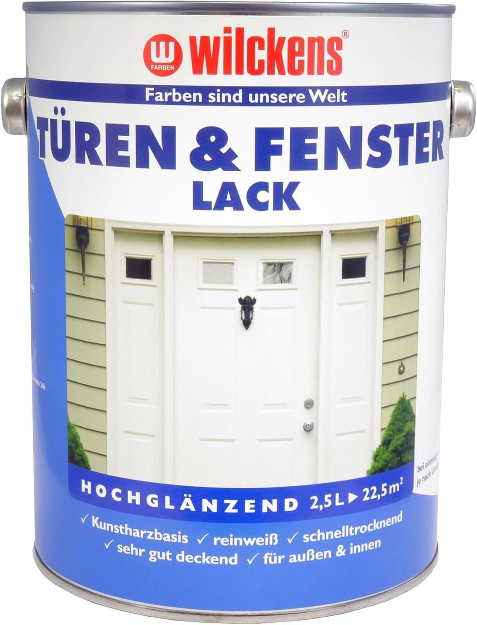 Wilckens Farben Wilckens Türen- und Fensterlack weiß 2,5L