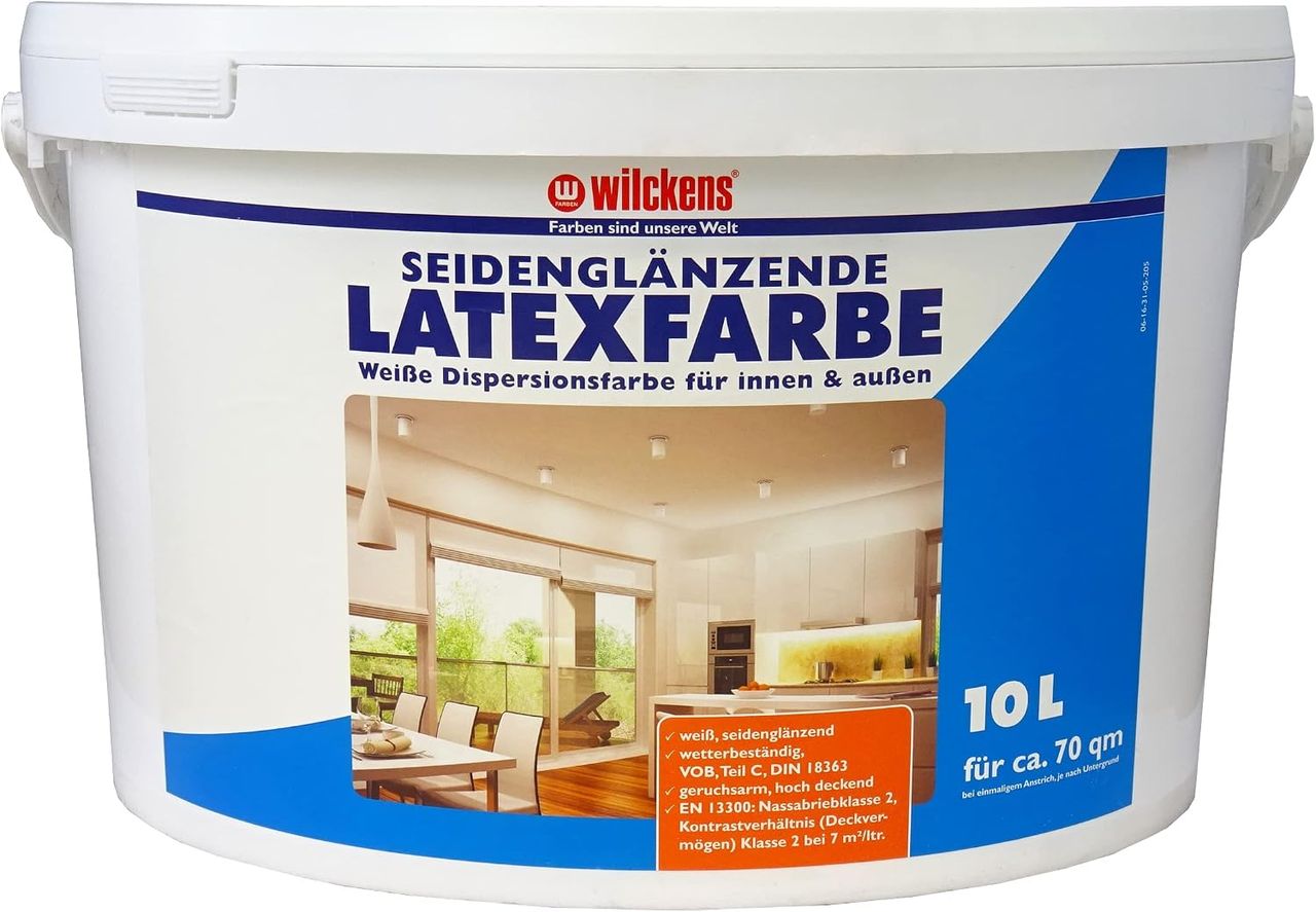 Wilckens Farben Wilckens Latexfarbe seidenglänzend 10l