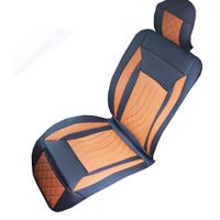 Premium-Autositzauflage, Cognac