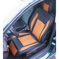 Premium-Autositzauflage, Cognac