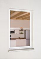 Alu Fensterbausatz MASTER SLIM XL 130x220cm weiß
