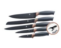 Messerset Carbon Design 5 Messer im Set inkl. gratis Schäler