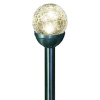 XXL-LED-Solarkugeln 4er-Set "Crashglas"