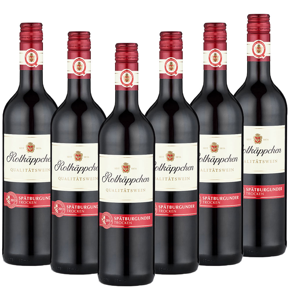 Rotkäppchen Rotwein Spätburgunder trocken - 6er Karton