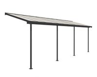 Palram Terrassenüberdachung Sierra 230x670 cm grau