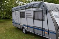GreenYard® Wohnwagen Schutzdach 850 cm Schutzhülle Wohnmobil Abdeckung Dach Garage