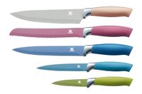 Messerset Metallic Design 5 Messer im Geschenkkarton