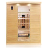 Infrarotkabine PIERSON 160x105 cm, 6 Vollspektrumstrahler, 2-3 Personen