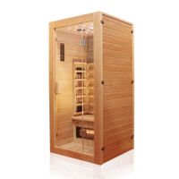 Infrarotkabine MILTON 90x90 cm, 4 Vollspektrumstrahler, 1 Person