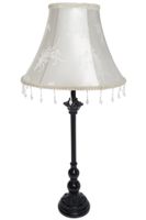 My Flair Tischlampe "Delia", schwarz/weiß