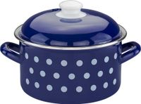Bratentopf "Dots", Ø ca. 20 cm - Blau - 2,9L