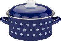 Fleischtopf "Dots", Ø ca. 20 cm - Blau