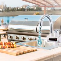 2in1 Armatur-Durchlauferhitzer/ Wasserhahn Weiß MWDW 3XS