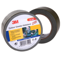 Outdoor-Gewebe-Klebeband, Olivgrün - 2er-Set