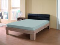 Teddy Flausch Spannbetttuch 140-160x200 cm, silber