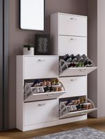Schuhschrank „Zindos XL" weiß