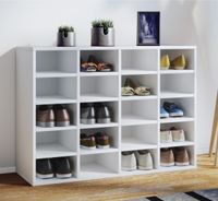 Schuhschrank Hinsol L Weiß